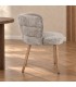 Sedia con braccioli Ilma cenere/rovere – con rivestimento in poliestere in una seconda ambientazione