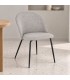 Sedia New Tanya cenere – con rivestimento in poliestere
