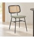Sedia Glenna verde – con rivestimento in poliestere
