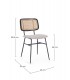 Sedia Glenna natural – con rivestimento in poliestere