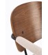 Dettaglio materiali e finiture di Sedia con braccioli Sienna beige – con rivestimento in poliestere