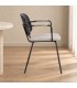 Sedia con braccioli Sienna natural – con rivestimento in poliestere in una seconda ambientazione