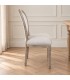 Sedia Mathilde naturale – con rivestimento in tessuto in una seconda ambientazione
