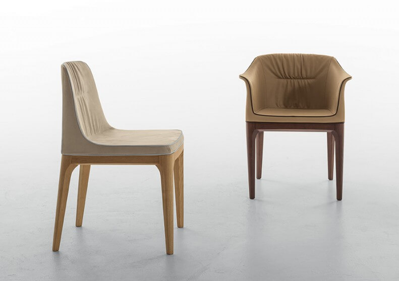 Sedia moderna di design Mivida Tonin Casa