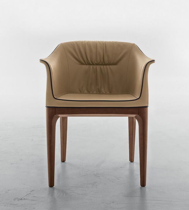 Poltrona sedia moderna di design Mivida Tonin Casa