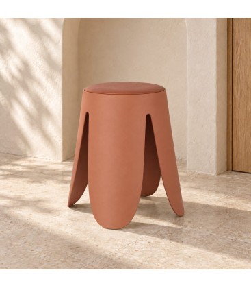 Sgabello Imogen Ø37a - 47h - Terracotta - vista ambientata principale