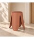 Sgabello Imogen Ø37a - 47h - Terracotta - vista ambientata principale