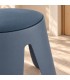 Sgabello Imogen Ø37a - 47h - Ottanio - dettaglio materiali e finiture