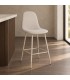 Sgabello bar New Irelia 44a - 53b - 112h - 75h1 - Tortora / Beige - vista ambientata principale