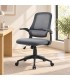 Poltrona da ufficio Gilmore 58a - 55b - 103h - 56h1 - 77.5h2