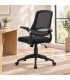 Poltrona da ufficio Gilmore 58a - 55b - 103h - 56h1 - 77.5h2