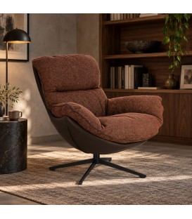 Poltrona Armela 89a - 95b - 95h - 50h1 - 60h2 - Caffe' - vista ambientata principale
