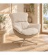 Poltrona Armela 89a - 95b - 95h - 50h1 - 60h2 - Beige - vista ambientata principale