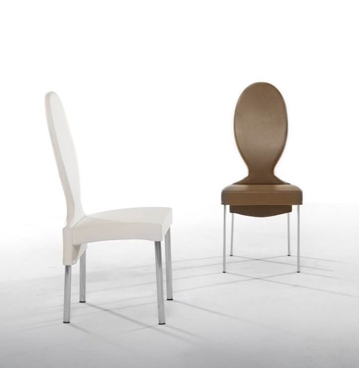 Sedia moderna da salotto con schienale alto Vivienne Tonin Casa