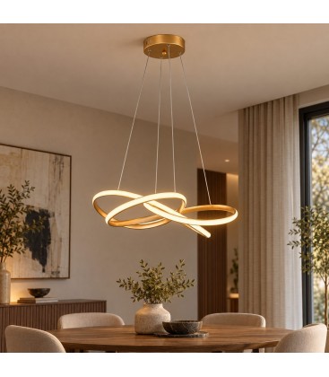 Lampadario Alken Ø70x137h