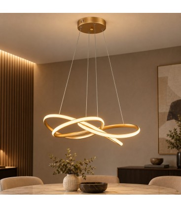 Lampadario Alken Ø70x137h