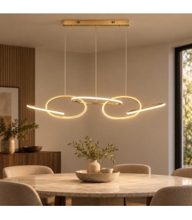Lampadario Alken 120x28x151,5h