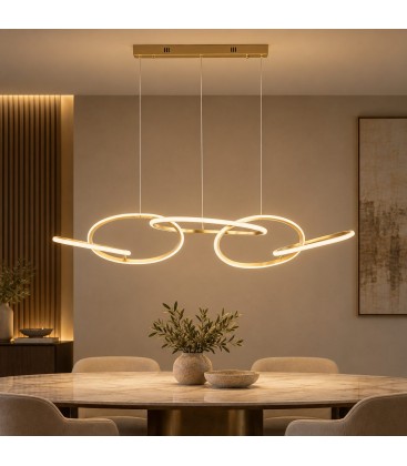 Lampadario Alken 120x28x151,5h