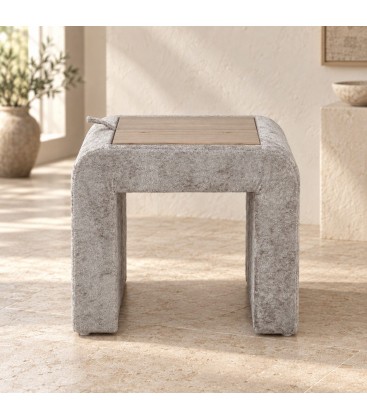 Pouf con vassoio Wenor 46a - 40b - 40h