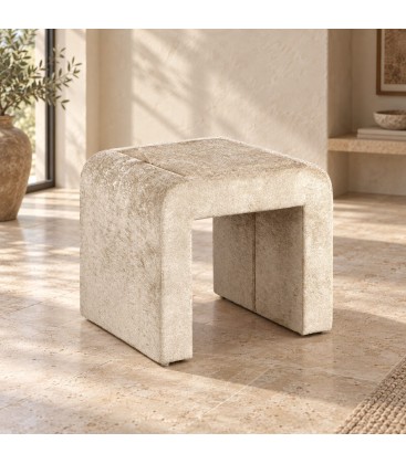 Pouf con vassoio Wenor 46a - 40b - 40h