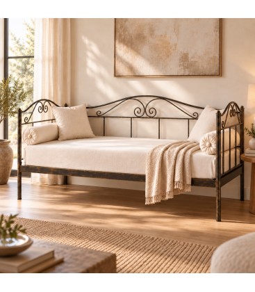 Divano Letto in Ferro Battuto Lola