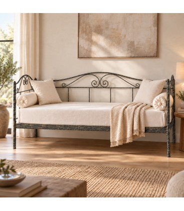 Divano Letto in Ferro Battuto Lola