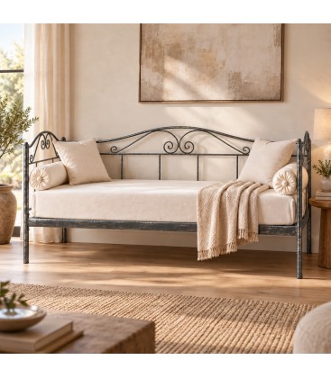Divano Letto in Ferro Battuto Lola