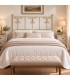 Testata letto matrimoniale in ferro battuto Elena - Oro - copertina della finitura
