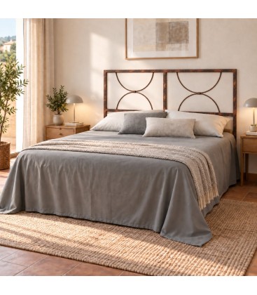 Testata letto francese in ferro Koris - Oro ducato - copertina della finitura