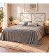 Testata letto francese in ferro Koris - Verde - Shabby Chic - copertina della finitura