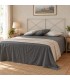 Testata letto francese in ferro Focus - Grigio Seta - copertina della finitura