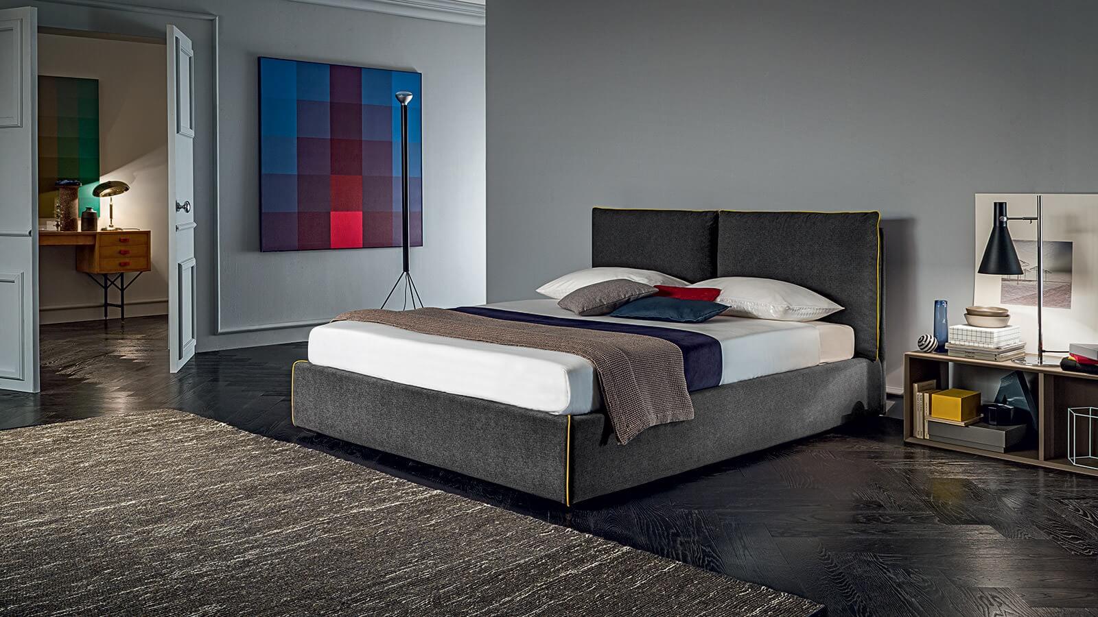 Letto con testata reclinabile Luis Felis