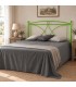 Testata letto matrimoniale in ferro battuto Sissy - Verde - copertina della finitura