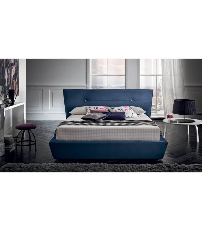 Letto Matrimoniale Imbottito Elegante Chris Felis Letto Matrimoniale Imbottito Elegante Chris Felis