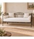 Divano Letto in Ferro Battuto Flora - Bronzo anticato