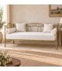 Divano Letto in Ferro Battuto Flora - Bronzo