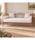 Divano Letto in Ferro Battuto Flora - Arancio Rame