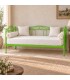 Divano Letto in Ferro Battuto Flora - Verde