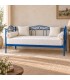 Divano Letto in Ferro Battuto Flora - Blu