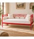 Divano Letto in Ferro Battuto Tosca - Rosso