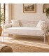 Divano Letto in Ferro Battuto Tosca - Rosa - Shabby Chic