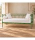 Divano Letto in Ferro Battuto Mozart - Verde Bottiglia