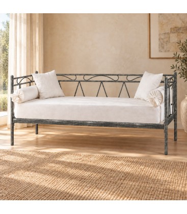 Divano Letto in Ferro Battuto Mozart - Ferro