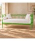Divano Letto in Ferro Battuto Mozart - Verde