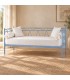 Divano Letto in Ferro Battuto Mozart - Azzurro
