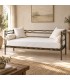 Divano Letto in Ferro Battuto Penelope - Bronzo anticato