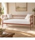 Divano Letto in Ferro Battuto Penelope - Arancio Rame