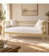 Divano Letto in Ferro Battuto Penelope - Oro