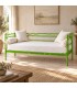Divano Letto in Ferro Battuto Penelope - Verde