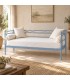 Divano Letto in Ferro Battuto Penelope - Azzurro